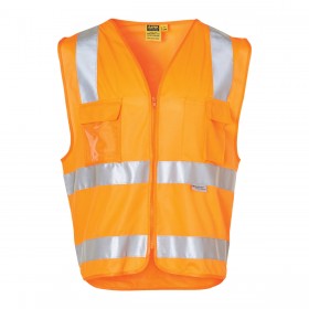 Hi Vis Safety Vests With ID Pocket